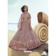 Dusty Pink Ravishing Heavy Embroidered Designer Wedding Wear Lehenga Choli