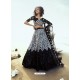 Black Ravishing Heavy Embroidered Designer Wedding Wear Lehenga Choli