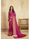 Rani Glorious Designer Party Wear Sari