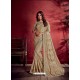 Beige Ravishing Designer Party Wear Art Silk Sari