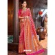 Rani Weaving Designer Traditional Wear Silk Sari