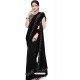 Black Sensational Designer Party Wear Imported Lycra Sari