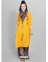 Yellow Fabulous Readymade Designer Party Wear Palazzo Salwar Suit