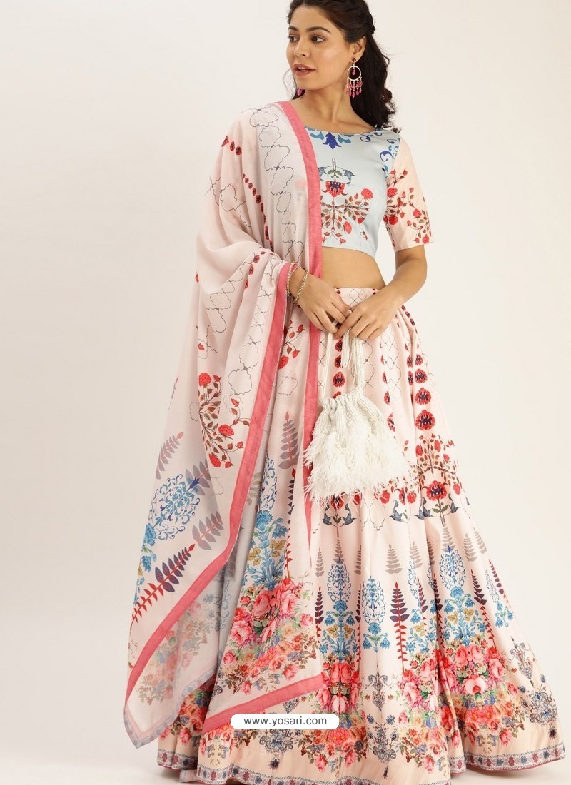 Multi Colour Heavy Designer Vailshali Silk Party Wear Lehenga