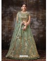 Mehendi Gorgeous Heavy Designer Wedding Wear Silk Lehenga Choli
