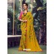 Corn Stylish Designer Party Wear Silk Sari