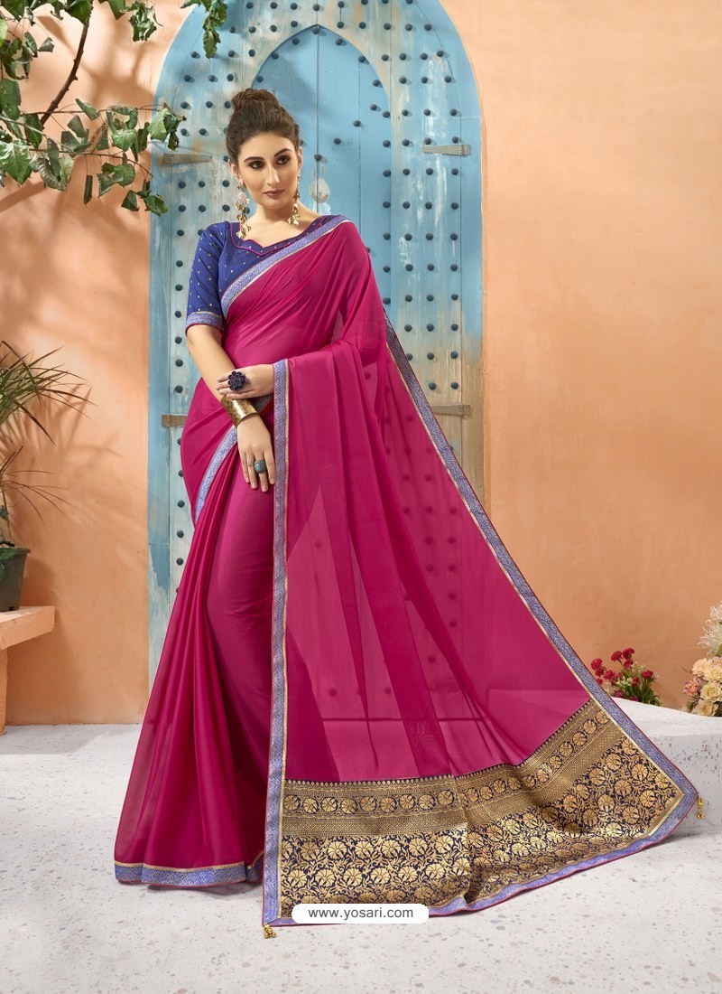 Rani Designer Party Wear Soft Georgette Sari