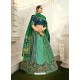 Multi Colour Ravishing Heavy Embroidered Designer Wedding Wear Lehenga Choli