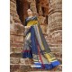 Multi Colour Beautiful Designer Casual Wear Art Silk Sari