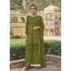 Mehendi Designer Embroidered Heavy Georgette Garara Suit