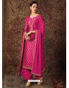 Rani Designer Pure Jam Silk Palazzo Salwar Suit