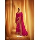 Rani Stylist Party Wear Designer Vichitra Silk Sari