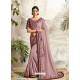 Dusty Pink Latest Designer Party Wear Wedding Sari