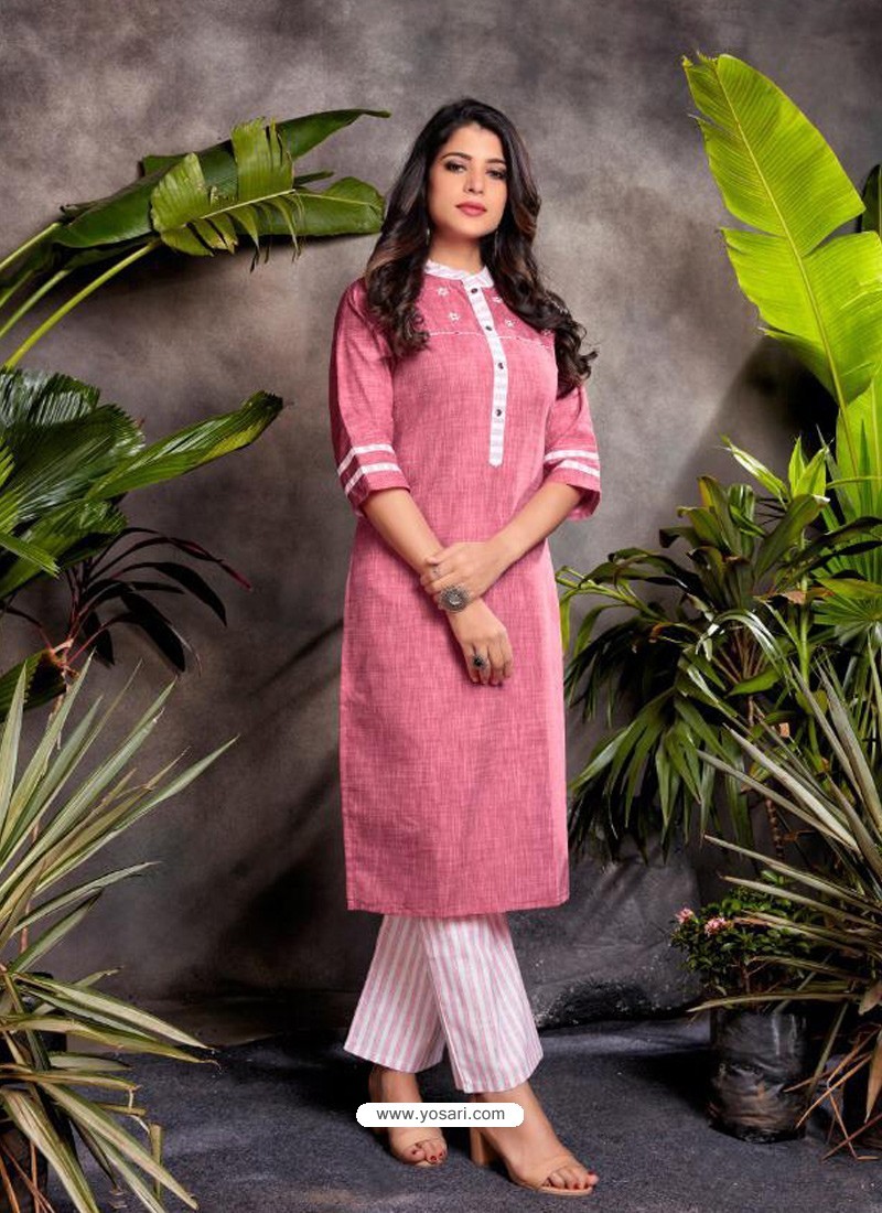 Light Pink Fabulous Readymade Designer Party Wear Palazzo Salwar Suit