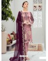 Old Rose Latest Heavy Designer Party Wear Pakistani Style Salwar Suit