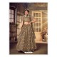 Camel Gorgeous Designer Party Wear Soft Net Lehenga