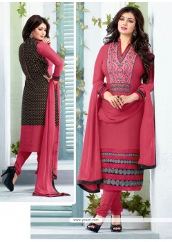 Ayesha Takia Pink Churidar Designer Suit