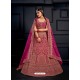 Rani Elegant Heavy Embroidered Designer Bridal Lehenga Choli