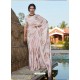 Baby Pink Latest Designer Party Wear Silk Sari
