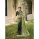 Dark Green Mesmeric Designer Traditional Wear Silk Sari