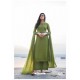 Green Designer Party Wear Cotton Silk Salwar Suit