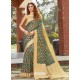 Dark Green Latest Designer Party Wear Silk Sari