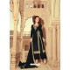 Black Scintillating Faux Georgette Wedding Salwar Suit