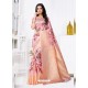 Pink Latest Party Wear Designer Banarasi Jacquard Sari