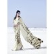 Off White Latest Casual Designer Japan Satin Crepe Sari