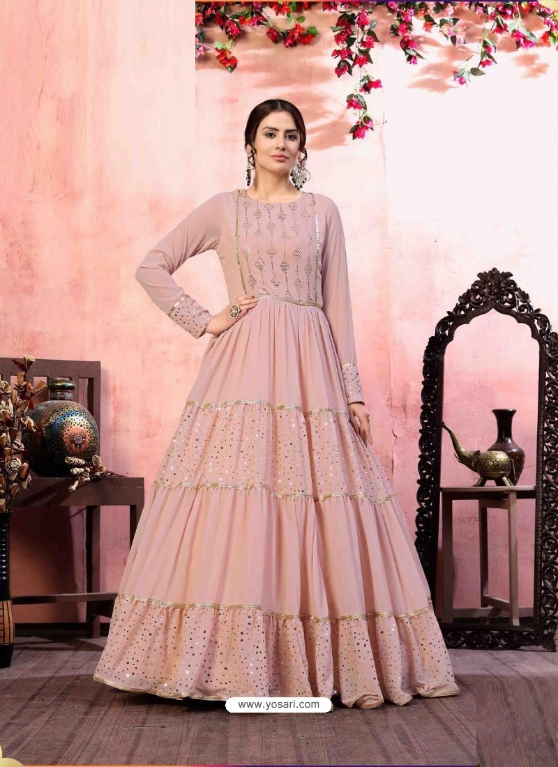 New  Stylish Long Gown Design For Girls 2023 Images