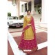 Yellow Scintillating Designer Wedding Salwar Suit