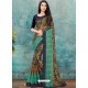 Multi Colour Latest Casual Designer Chiffon Brasso Sari