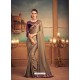 Gold Mesmeric Designer Party Wear Wear Sari