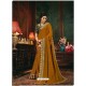 Marigold Scintillating Party Wear Designer Silk Sari