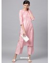 Pink Designer Readymade Party Wear Kurti