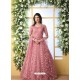 Pink Stunning Heavy Designer Gown Style Party Wear Anarkali Suit