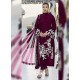 Medium Violet Party Wear Designer Heavy Net Pakistani Suit