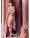 Baby Pink Heavy Designer Party Wear Faux Georgette Pakistani Suit