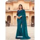 Blue Flawless Designer Party Wear Sari