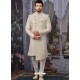 Off White Readymade Designer Indo Western Sherwani