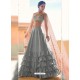 Aqua Grey Dazzling Designer Wedding Wear Lehenga Choli