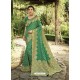 Jade Green Designer Classic Wear Silk Sari