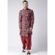 Multi Colour Readymade Designer Indo Western Sherwani