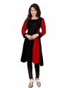 Black Latest Designer Readymade Party Wear Kurti