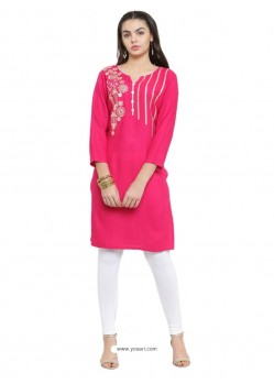 Rani Latest Designer Readymade Party Wear Kurti