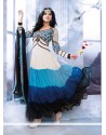 Multicolor Georgette Designer Anarkali Suits