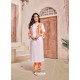 White Designer Readymade Party Wear Kurti With Palazzo