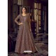 Dusty Pink Stunning Indo Western Designer Wedding Anarkali Suit