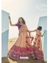Multi Colour Heavy Embroidered Designer Bridal Lehenga Choli
