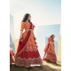 Multi Colour Heavy Embroidered Designer Bridal Lehenga Choli